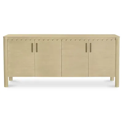 Wiley Natural 4 Door Sideboard