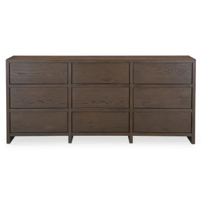Jenson Brown 9 Drawer Dresser