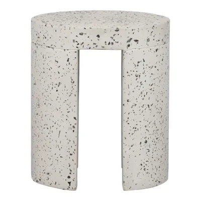 Lyon Outdoor Stool Light Grey