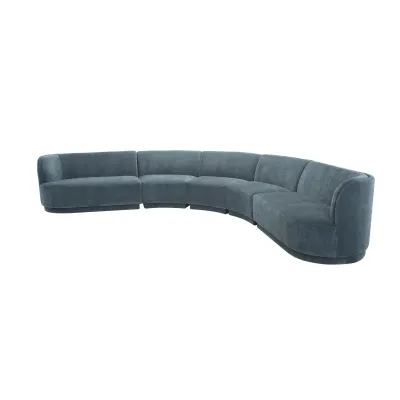 Yoon Radius Modular Sectional Nightshade Blue