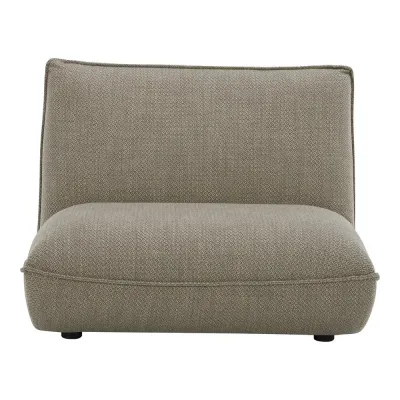 Zeppelin Slipper Chair Speckled Pumice