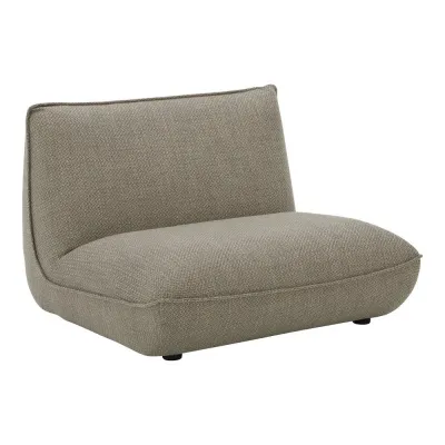 Zeppelin Slipper Chair Speckled Pumice