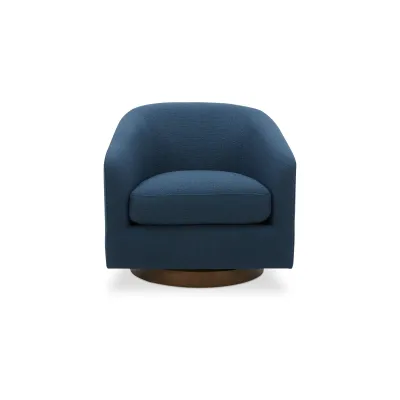 Oscy Dark Atlantic Swivel Chair