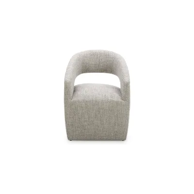 Barrow Grey Storm Rolling Dining Chair