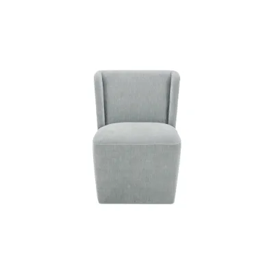 Cormac Slate Green Rolling Dining Chair
