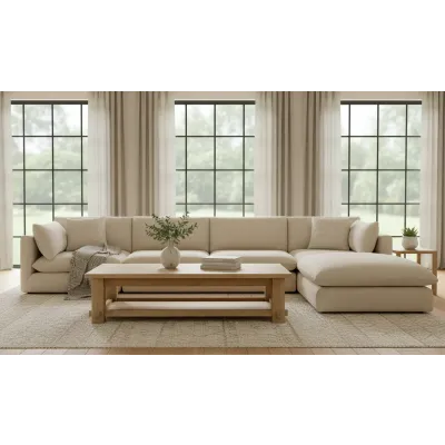 Morey Natural Coffee Table