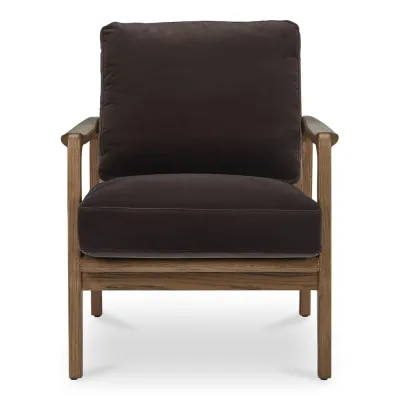Fearne Accent Chair Dark Brown
