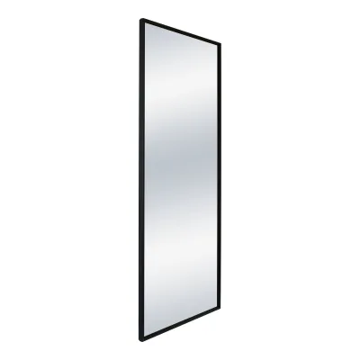 Squire Rectangular Mirror Black