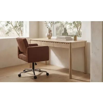 Harris Burgundy Office Chair