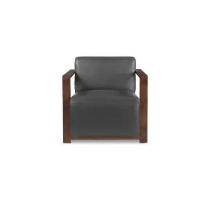 Barnes Black Accent Chair