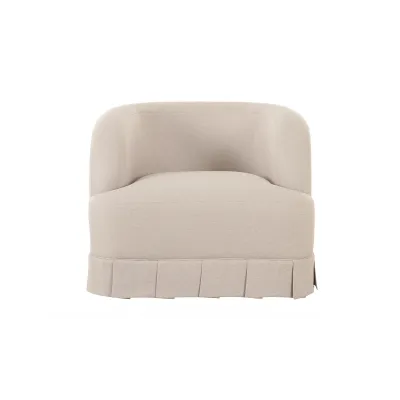 Maren Beige Swivel Chair