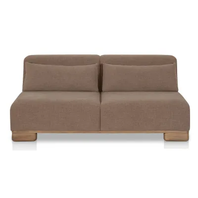 June Dark Brown Sofa