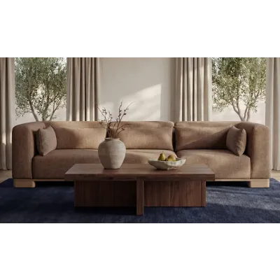 June Dark Brown Modular Sofa
