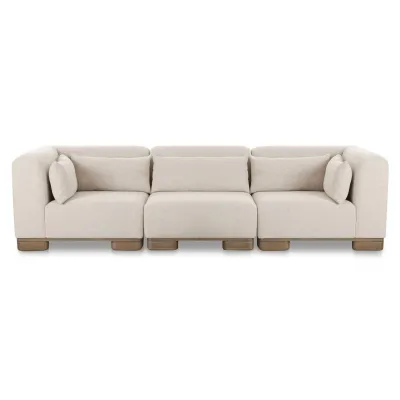 June Oatmeal Modular Sofa