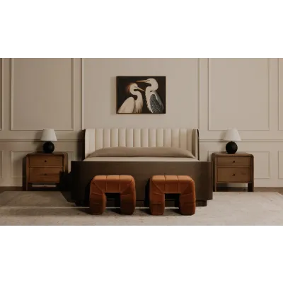 Verity Warm Brown Stool