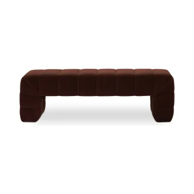 Verity Warm Brown Bench