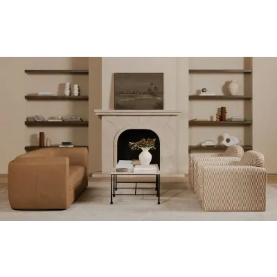 Leo Taupe Accent Chair