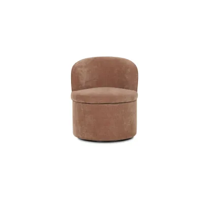 Dane Heritage Pink Swivel Dining Chair
