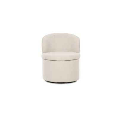 Dane Oatmeal Swivel Dining Chair