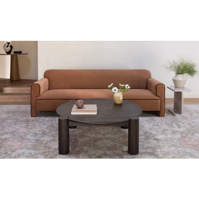 Leo Light Brown Sofa