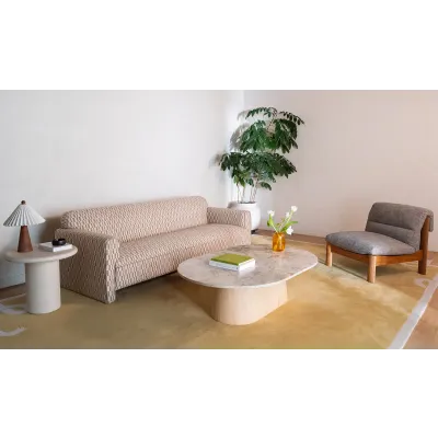 Leo Taupe Sofa