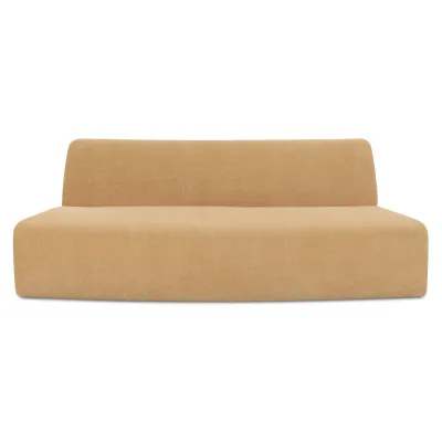 Naomi Golden Yellow Convex Sofa
