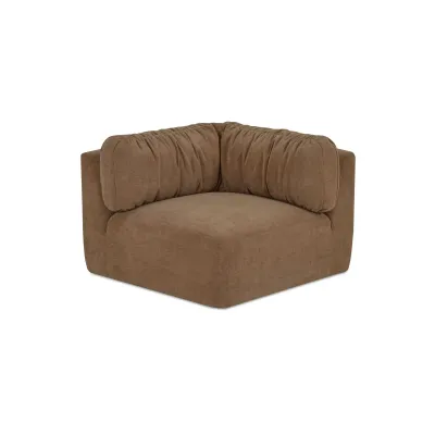 Matina Taupe Corner Chair