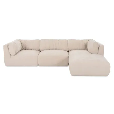 Matina Oatmeal Lounge Modular Sectional
