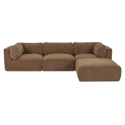 Matina Taupe Lounge Modular Sectional