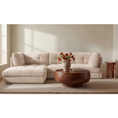 Mischa Light Beige Sectional