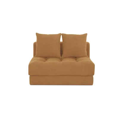 Davie Golden Yellow Slipper Chair