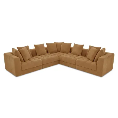 Davie Golden Yellow Classic L Modular Sectional