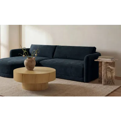 Blair Panther Marble Accent Table