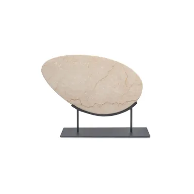 Galen Botticino Beige Marble Sculpture