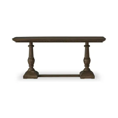 Everson Brown Console Table