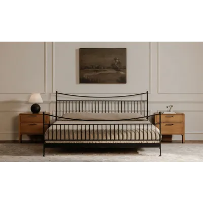 Monet Black Bed