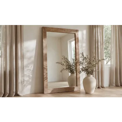 Orchard Reclaimed Wood Floor Mirror