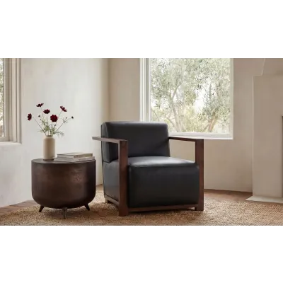 Kettel Bronze Accent Table