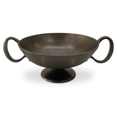 Floris Antique Brass Cast Aluminum Decorative Bowl