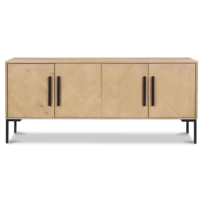 Fishbone Natural Sideboard