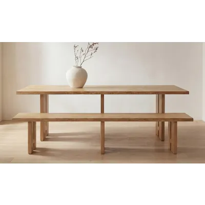 Tessa Natural Dining Bench