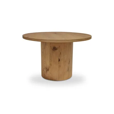 Hansen Rustic Oak Dining Table