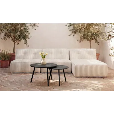 Kari Black Outdoor Nesting Coffee Table