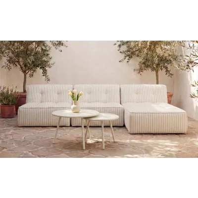 Kari Cream Outdoor Nesting Coffee Table