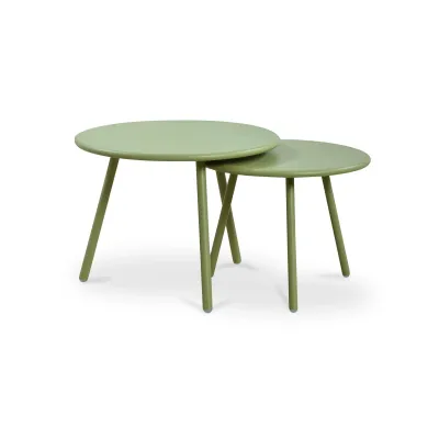 Kari Green Outdoor Nesting Coffee Table