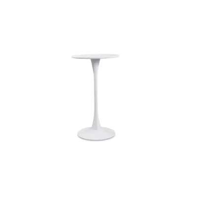Gage White Outdoor Bar Table