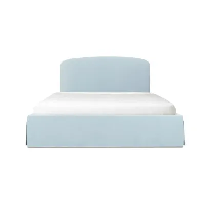 Joan Light Blue Storage Bed