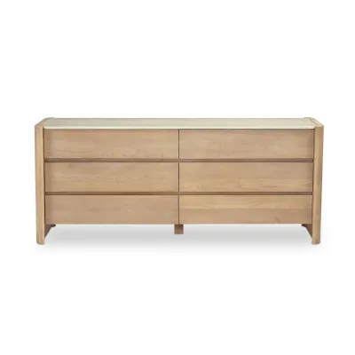 Lane Natural 6 Drawer Dresser