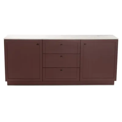 Nadine Deep Burgundy Sideboard