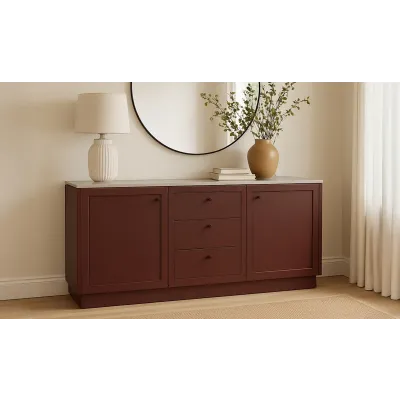 Nadine Deep Burgundy Sideboard